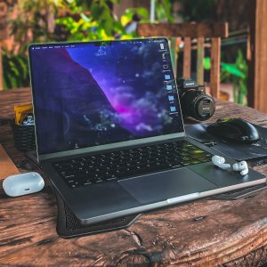 Podstawka chłodząca Retoo PODSTAWKA CHŁODZĄCA PODKŁADKA POD LAPTOPA LED USB 9