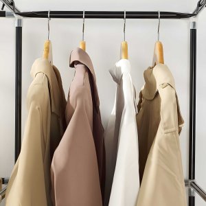 Retoo MATERIAŁOWA SZAFA TEKSTYLNA SKŁADANA GARDEROBA ORGANIZER NA UBRANIA REGAŁ 9