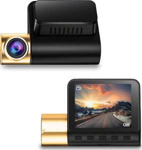 Wideorejestrator Retoo WIDEOREJESTRATOR SAMOCHODOWY Z WYŚWIETLACZEM DASH CAM GPS WIFI 16