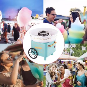 Retoo WATA CUKROWA MASZYNA DO WATY CUKROWEJ DOMOWA MASZYNKA PATYCZKI 14