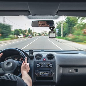 Wideorejestrator Retoo WIDEOREJESTRATOR SAMOCHODOWY + MODUŁ GPS Z WYŚWIETLACZEM DASH CAM HDR 12