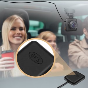 Wideorejestrator Retoo WIDEOREJESTRATOR SAMOCHODOWY + MODUŁ GPS Z WYŚWIETLACZEM DASH CAM HDR 4