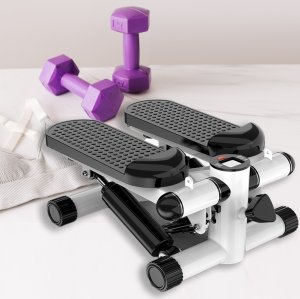 Logit STEPPER STEPER PROSTY Z LINKAMI DO ĆWICZEŃ LICZNIK LCD REGULACJA FITNESS 13