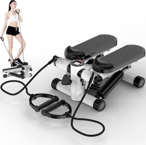 Logit STEPPER STEPER PROSTY Z LINKAMI DO ĆWICZEŃ LICZNIK LCD REGULACJA FITNESS 8