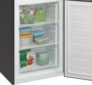 Lodówka Candy Candy | Šaldytuvas | CCE4T618EB | Energy efficiency class E | Free standing | Combi | Height 185 cm | No Frost system | Šaldytuvas net capacity 222 L | Šaldiklis net capacity 119 L | Ekranas | 39 dB | Juodas 6