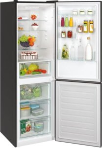 Lodówka Candy Candy | Šaldytuvas | CCE4T618EB | Energy efficiency class E | Free standing | Combi | Height 185 cm | No Frost system | Šaldytuvas net capacity 222 L | Šaldiklis net capacity 119 L | Ekranas | 39 dB | Juodas 9