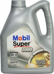 Mobil Alyva SUPER 3000 FORMULA P 0W/20 sintetinė varikliams 4 L 1