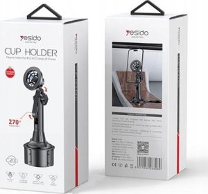 Yesido yesido Magnet. Uchwyt Samochodowy C200 na Kubek (MagSafe), BLACK / CZARNY 2