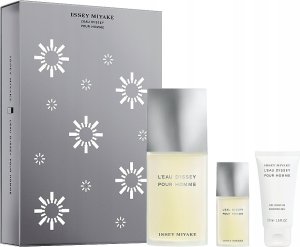 Issey Miyake Xmas 2023 Set Issey Miyake: L'Eau d'Issey, Eau De Toilette, For Men, 125 ml + L'Eau d'Issey, Eau De Toilette, For Men, 15 ml *Miniature + L'Eau d'Issey, Moisturizing, Shower Gel, For All Skin Types, 50 ml For Men 2