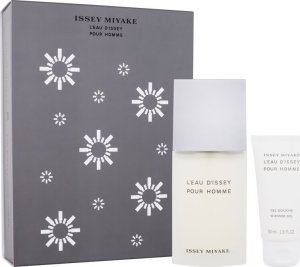 Issey Miyake Xmas Set Set Issey Miyake: L'Eau d'Issey, Eau De Toilette, For Men, 75 ml + L'Eau d'Issey, Moisturizing, Shower Gel, For All Skin Types, 50 ml For Men 1