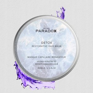 We are Paradoxx , Detox, Vegan Keratin, Hair Treatment Cream Mask, Restorative, 200 ml Unisex 5