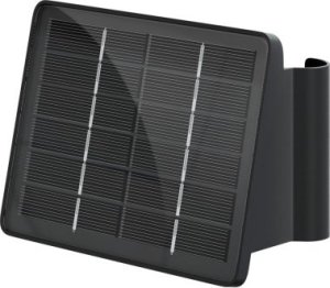 Kinkiet Goobay Kinkiet solarny LED Quadros, czarny 1