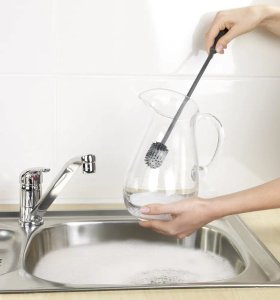 Wenko Silikonowa szczotka kuchenna do kubków, szklanek, 38 cm, WENKO 2