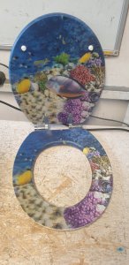 Deska bidetowa Wenko Deska sedesowa FISH, MDF, WENKO 4