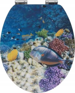 Deska bidetowa Wenko Deska sedesowa FISH, MDF, WENKO 6