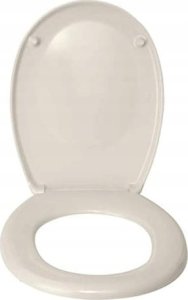 Deska bidetowa Wenko Deska sedesowa BERGAMO, kolor beżowy - uniwersalna, WENKO 2