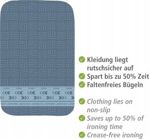 Wenko Podkładka do prasowania, 130 x 65 cm 4