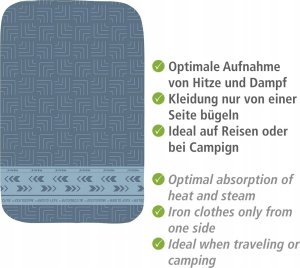 Wenko Podkładka do prasowania, 130 x 65 cm 5