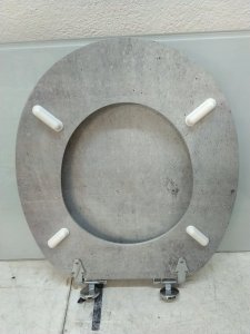 Deska bidetowa Wenko Ozdobna deska sedesowa z MDF, WENKO 4