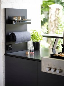 Wenko Półka magnetyczna IMA 30 x 12 cm czarna 2