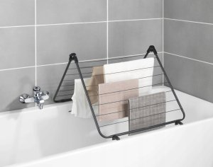 Wenko Sprytna suszarka na wannę składana CHAMPION 5
