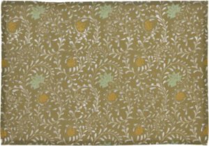 Home Styling Collection Podkładka pod talerz bawełniana w kwiaty, 45 x 30 cm 2