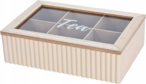 Home Styling Collection Pojemnik na herbatę z przegródkami TEA, 24 x 16 x 7 cm 1