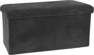 Storage Solutions Pufa podłużna ze sztruksu, 76 x 40 x 38 cm 1