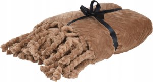 Home Styling Collection Kocyk boho z frędzlami, 100% poliester, 130 x 160 cm 2