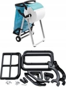 Kosz na śmieci Tork TORK Uchwyt na worek na śmieci do stojaka czarny z tworzywa sztucznego do bezpiecznego mocowania worka na śmieci - 1 sztuka (206550) 3