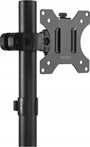 Deltaco Deltaco ARM-0304, Screws, 8 kg, 43.2 cm (17"), 81.3 cm (32"), 100 x 100 mm, Black 6