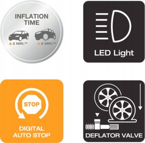 Kompresor samochodowy Osram TYREinflate 830 4