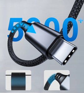 Choetech Kabel Choetech AUX006 USB-C / mini jack 3.5mm 1 m - czarny 2