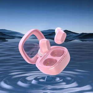 Słuchawki Choetech Słuchawki Choetech MEMS bezprzewodowe TWS Bluetooth 5.3 - różowe 3