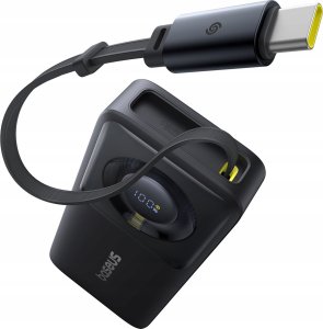 Powerbank Baseus Powerbank Baseus Free2Pull 10000mAh 30W z portem USB-C i rozwijanym kablem USB-C - czarny 3