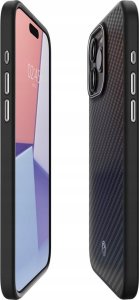Spigen Etui Spigen Enzo Aramid Mag z MagSafe na iPhone 16 Pro - matowo-czarne 5