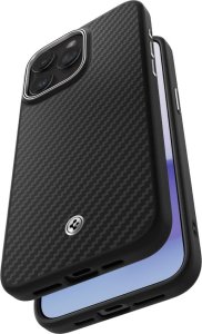 Spigen Etui Spigen Enzo Aramid Mag z MagSafe na iPhone 16 Pro - matowo-czarne 6