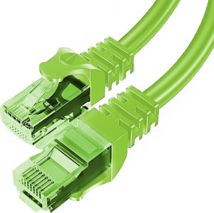 BestLan Patchcord BESTLAN kabel sieciowy LAN RJ-45 UTP kat. 5e Zielony 0,2 metra 1