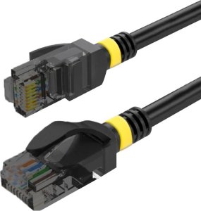 Przewód BestLan Patchcord UTP kat. 6a 3,0m CZARNY 1