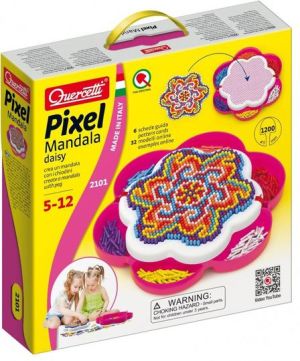 Quercetti Mozaika Pixel Mandala Daisy 1200el. (040-2101) 1