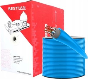 BestLan Kabel UTP Cat 5e 305m BestLan Niebieski DRUT CCA 1