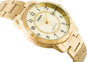 Zegarek Casio ZŁOTY ZEGAREK MĘSKI CASIO MTP-V004G-9B (zd047a) + BOX 2