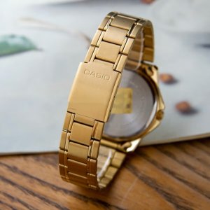 Zegarek Casio ZŁOTY ZEGAREK MĘSKI CASIO MTP-V004G-9B (zd047a) + BOX 5