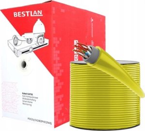 BestLan Kabel UTP Cat.5e 305m DRUT CCA ŻÓŁTY BestLan 1