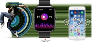 Smartwatch Giewont GW230-2 Czarny  (GW230-2) 12