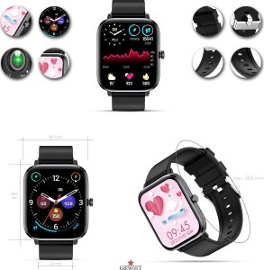 Smartwatch Giewont GW230-2 Czarny  (GW230-2) 3