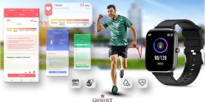 Smartwatch Giewont GW230-2 Czarny  (GW230-2) 7