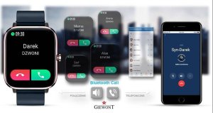 Smartwatch Giewont GW230-5 Granatowy  (GW230-5) 4