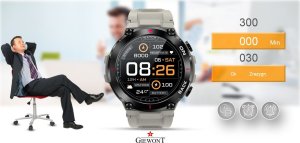Smartwatch Giewont GW460-3 Szary  (GW460-3) 12