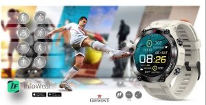 Smartwatch Giewont GW460-3 Szary  (GW460-3) 9